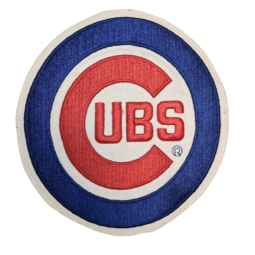 Chicago Cubs Jersey Patch Round 6" Vintage